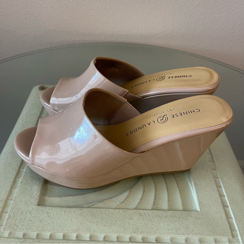 Chinese Laundry Mule Shoes Naked Color SZ 7
